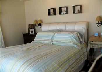 Queen Bed in the Master