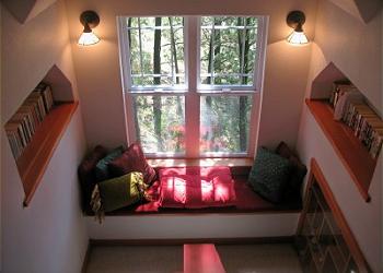 Watch the wild life or enjoy a good book