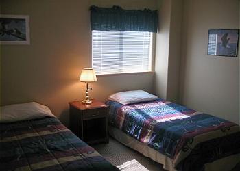 The only bedroom without a view
