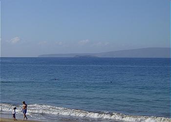 View of Molokini from Kam