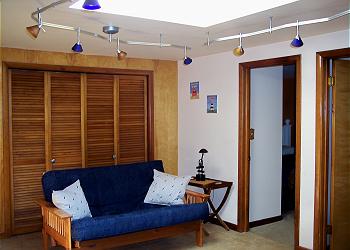 Futon converts to Double Bed