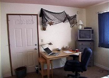 Guest Room with TV and Desk