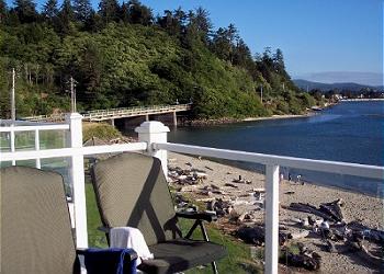 Deck to enjoy the views.