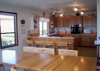 Large family kitchen