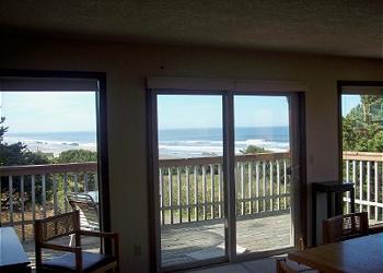 Dining and deck view