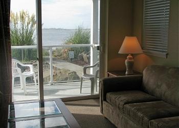 Living Room and Deck