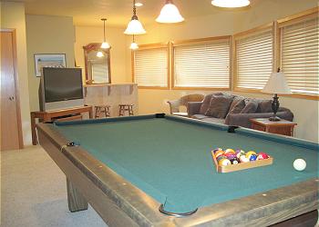 Downstairs Pool Room