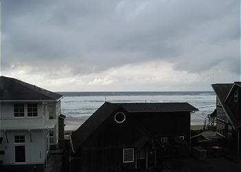 Ocean waves from the upstairs loft