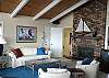 Avalon Living Room with Fireplace
