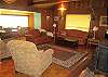 Living Room with Dining Table at View Window