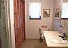 Tub/Shower Combo. Washer.Dryer behind Closet Doors.