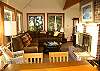 Wood Burning Fireplace