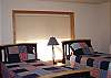 Twin Bedroom + TV + Double Sleeper Sofa
