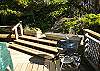 BBQ Just Steps from Kitchen