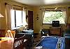 Looking back to the living room from kitchen.
