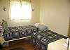 Snug twin bedroom.