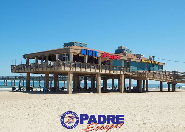 Corpus Christi Tx United States Aruba Beach Getaway Dlb018k Beachfront Restaurant At Bob Hall Pier