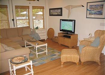 Ground level sitting room