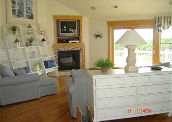 Gas Fireplace in Great Room