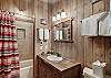 Double queen private bedroom with shower/tub combo - Bear Lodge Breckenridge Vacation Rental 