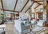 Never miss out on any group time in this open concept main floor - Breck Escape Breckenridge Vacation Rental  