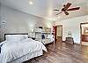 Lower level queen bedroom with twin/twin bunk - Breck Escape Breckenridge Vacation Rental  