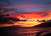 Awe-inspiring Maui sunset. A nightly magic 