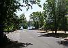 View from the street.  Just a few steps from the beach.