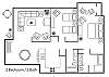 Koloa Villa rental - FloorPlan Photo - Floor Plan