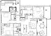 Koloa Villa rental - FloorPlan Photo - 3 bedroom Floor plan