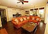 Koloa Villa rental - Interior Photo - Living Room wall opens to Grand Lanai