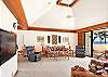 Spacious living room