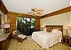 Master bedroom with garden view