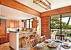 Dining room and kitchen