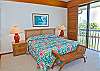 Second level bedroom over looking the ocean