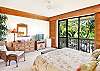 Second bedroom with king bed