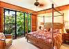 Garden view bedroom