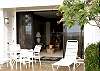 The private lanai