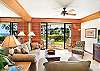 Living room leading out to the pool