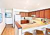 Spacious granite kitchen with updated tile floors