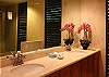The master bathroom