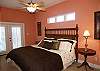 Third bedroom with king bed