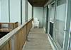 Nice size deck with Gulf views and wonderful Gulf breezes!
