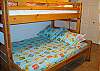 2 bunk beds, 3 twins and 1 full