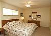 Spacious master with private bath