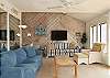 Comfy living area with views of the Gulf