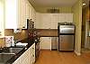 Large, well stocked kitchen with everything you need to cook your catch of the day!
