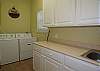 For your convenience, a laundry room