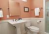 Lower level bath