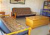 Two futons for extra sleeping